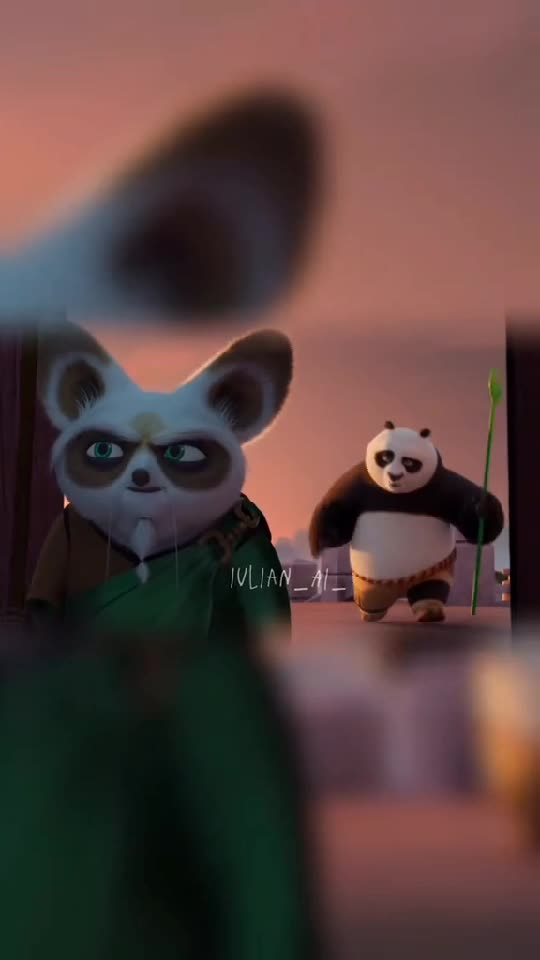 Episod interzis din Kung-fu Panda 😅

      # follow