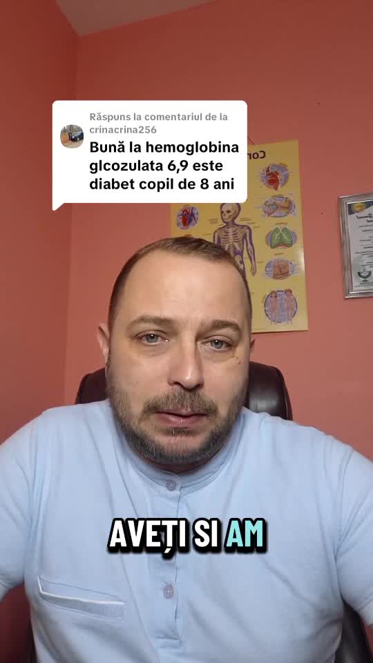 Hemoglobina Glicozilată 6.9 la copil de 8 ani
