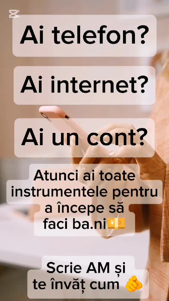 Cauți un job online? Am soluția! Ai nevoie doar de telefon, conexiune la internet și voință 🤗