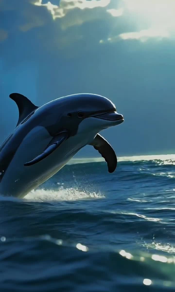 The Most Daring Dolphin? This Ocean Rebel Makes Waves! 🌊🐬🔥