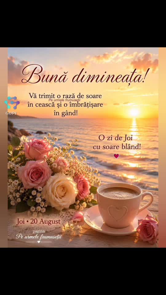 Buna dimineata!