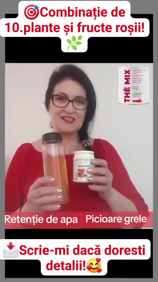 Dacă și TU te confrunți cu maini și picioare grele, umflate, retentie de apă, acest ceai drenant din 10.plante și fructe roșii, te poate ajuta!

Scrie