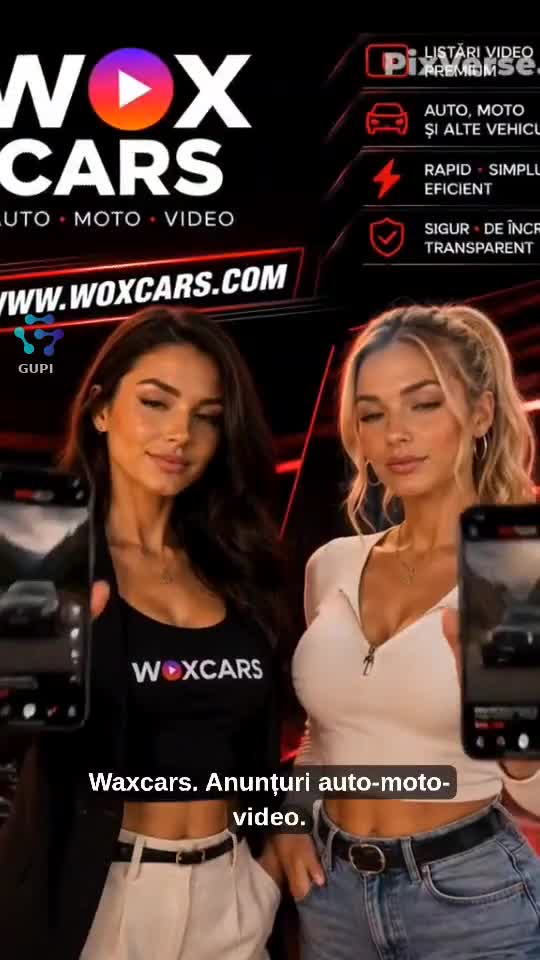 Platforma de anunțuri auto moto video . clienții au încredere mai mare in video decât în poze