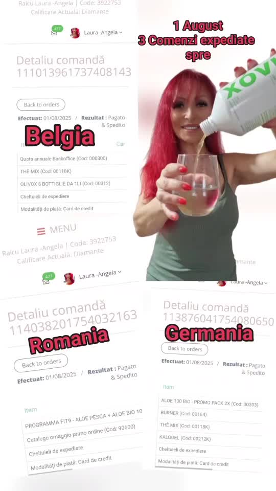 Inceput de luna fantastic💪.3 COMENZI expediate spre 3 țări diferite.
Știți ce urmează? Planuri mari, tra sformari și multe altele!