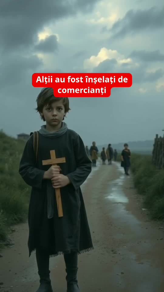 1212 – mii de copii pornesc spre Țara Sfântă cu speranță și credință. O poveste reală, dar plină de mister și durere.