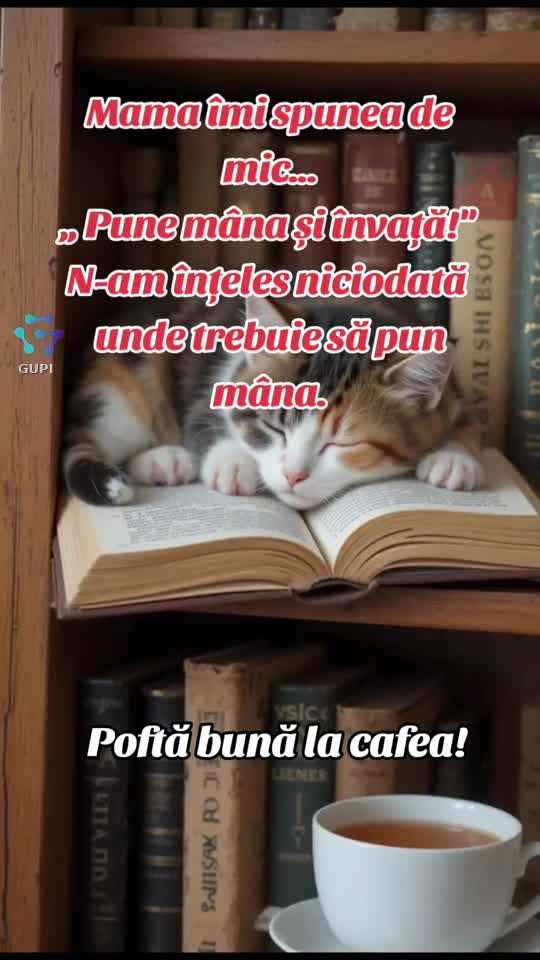 poftă bună la cafea!...☕😁