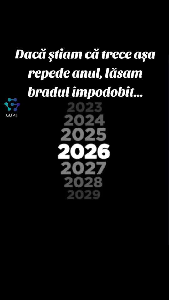 ce repede trece anul...😌