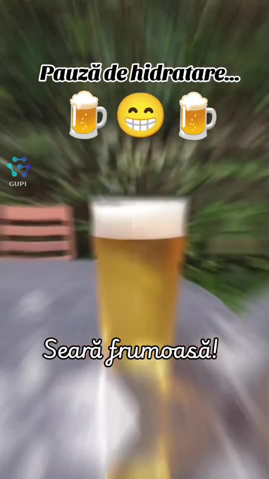 pauză de hidratare...😁🍻