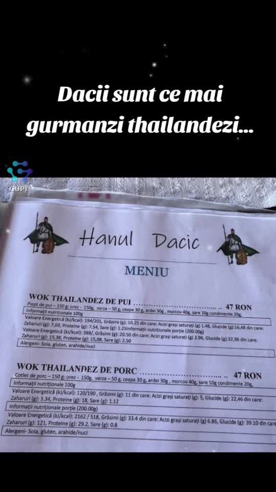 dacii sunt cei mai gurmanzi thailandezi...😁😁😁