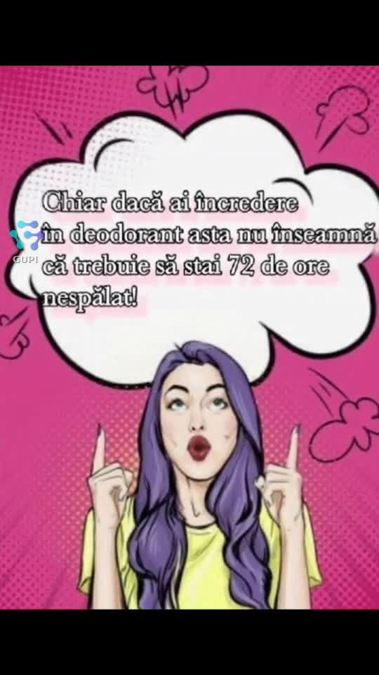 chiar dacă scrie pe deodorant protecție 72 h... asta nu înseamnă că trebuie să stai nespălat...☝️😁