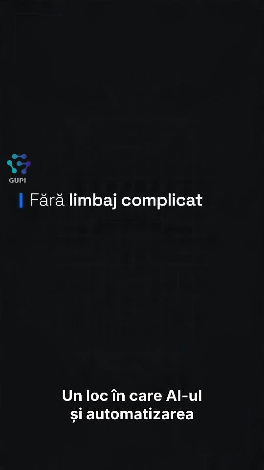 Lumea se schimbă rapid.
Scopul acestei pagini este să transforme AI și automatizarea în soluții simple și ușor de aplicat.