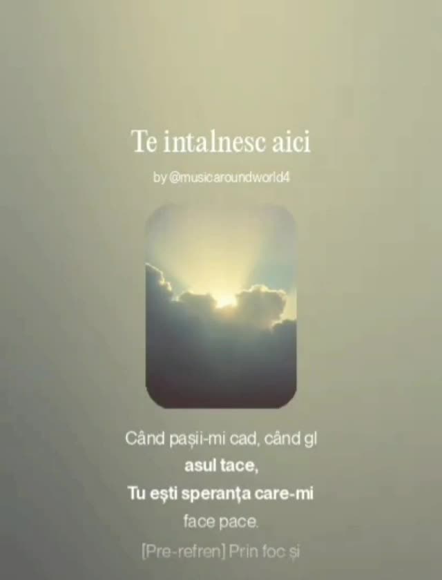 Te intalnesc aici | Cântec de Închinare | Muzică Creștină Worship