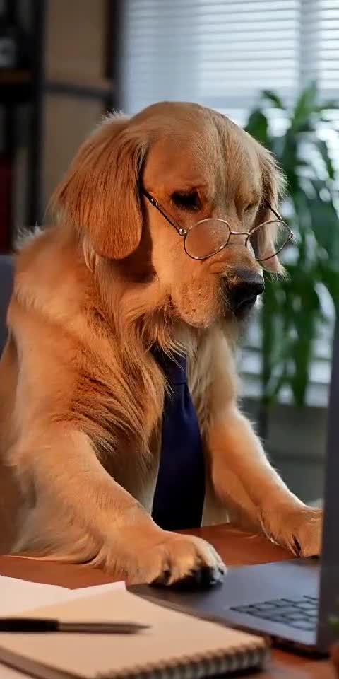 Dog Working From Home 🐶💻