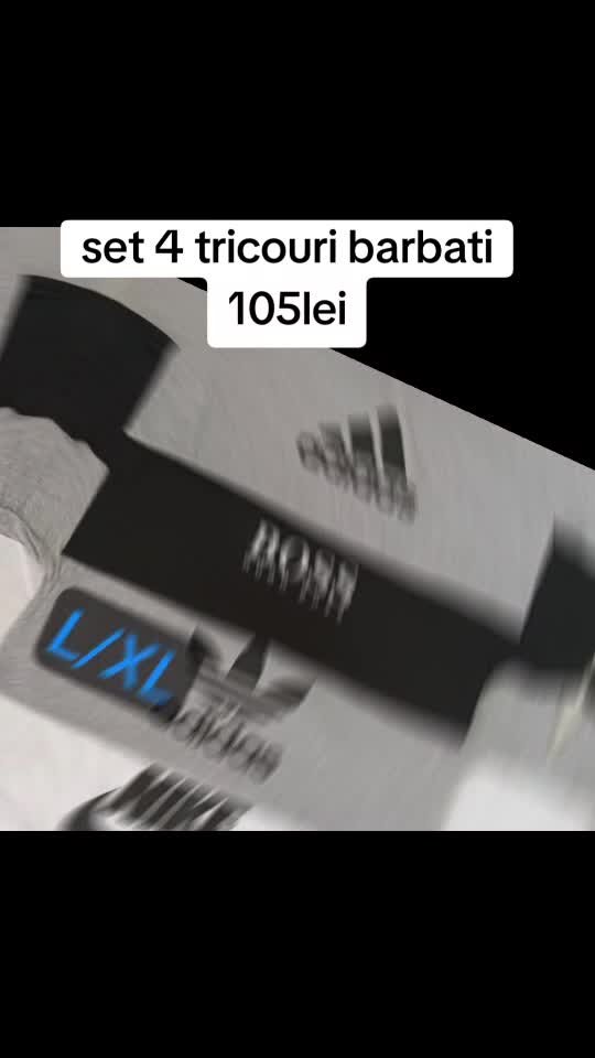 set 4 tricouri barbati, marimi pe poze,plata ramburs
