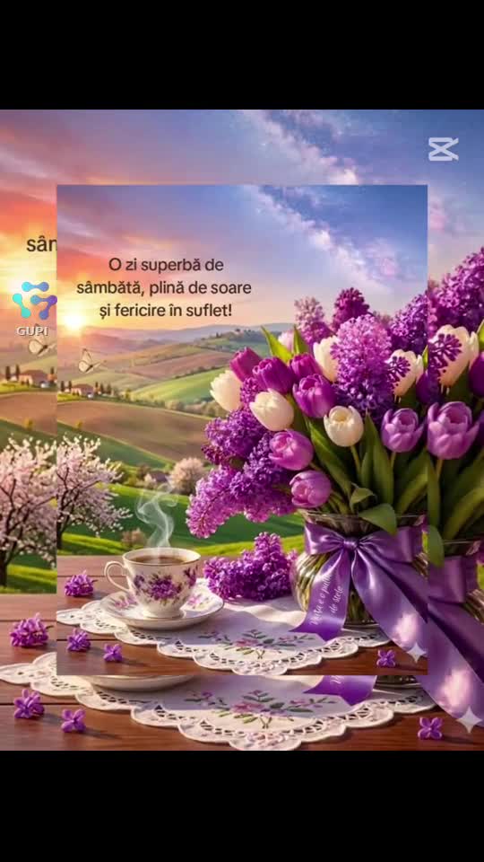 Bună dimineața ☕ Frumoasă să vă fie ziua lume!