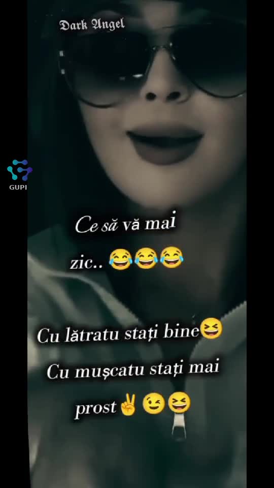 știe fata ce zice😉