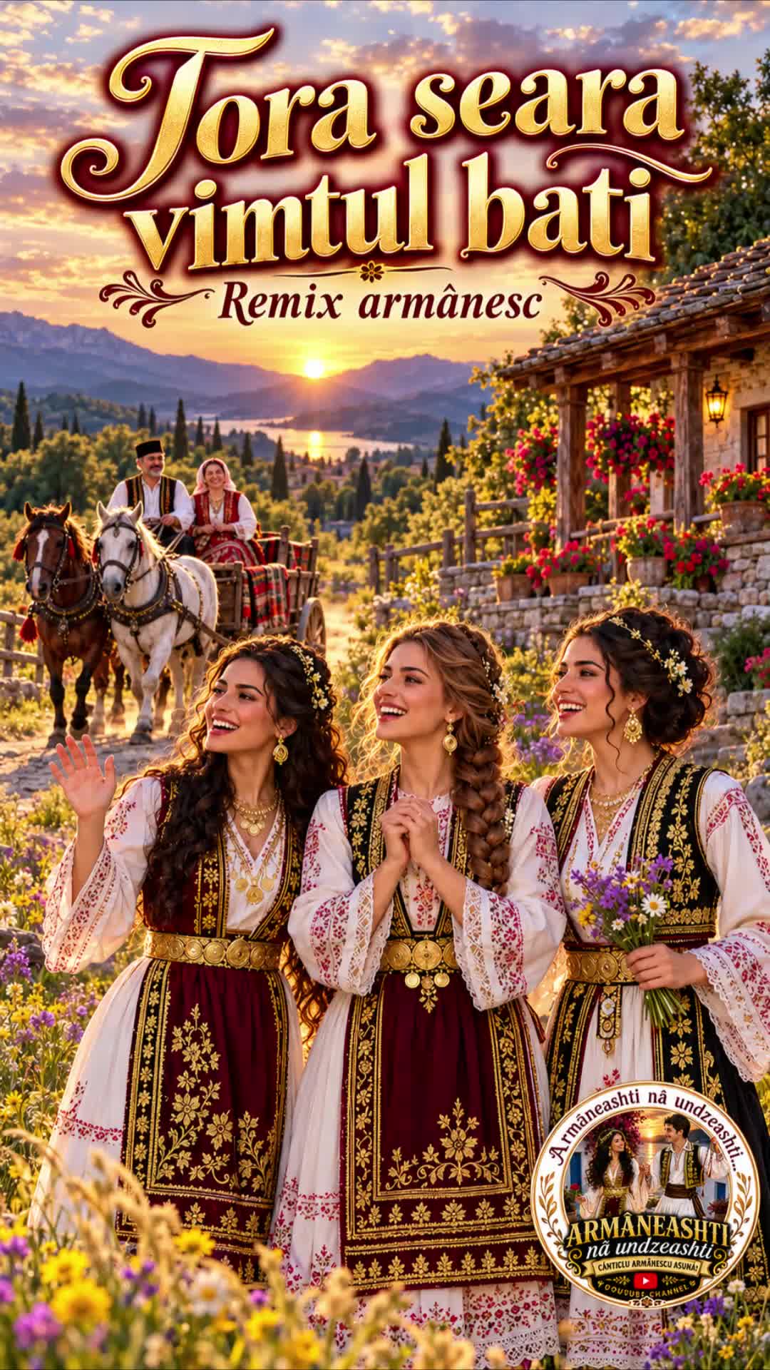Tora seara vimtul bati. vă așteptăm pe canalul nostru de YouTube |||{"overlays":[{"text":"Muzică armânească remix","x":0.09939004866803272,"y":0.7422749576764364,"fontSize":26.0,"color":4294940672,"isEmoji":false},{"text":"🎉","x":0.4281642225922131,"y":0.2838776154639721,"fontSize":48.0,"color":4294967295,"isEmoji":true}]}