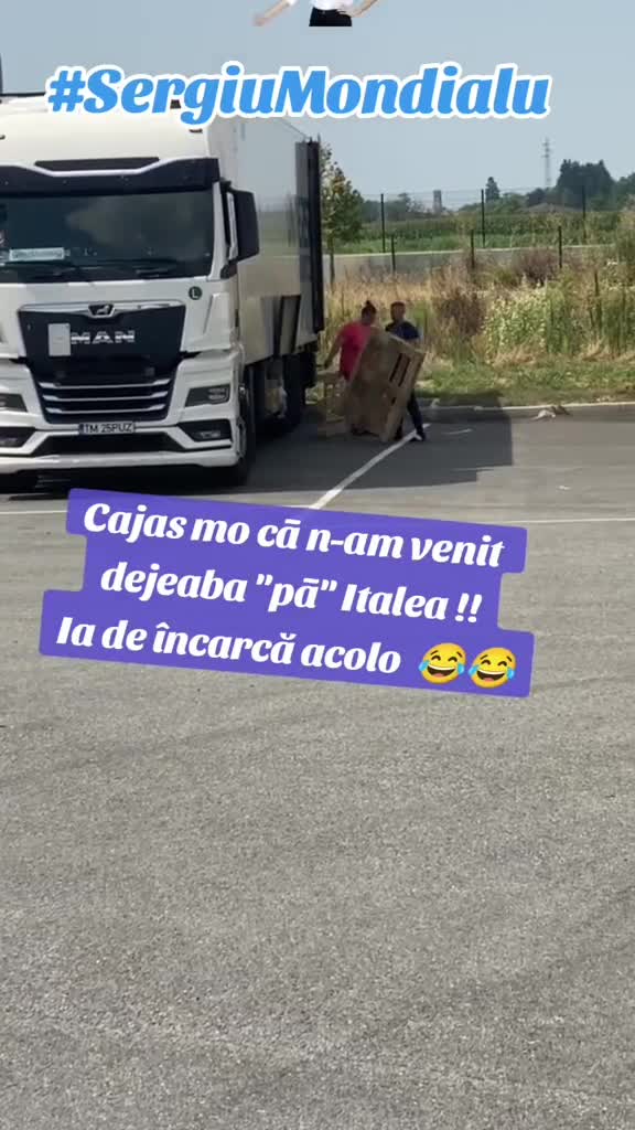 Janes ce sa face pe ITALEA ? 🤣🚛