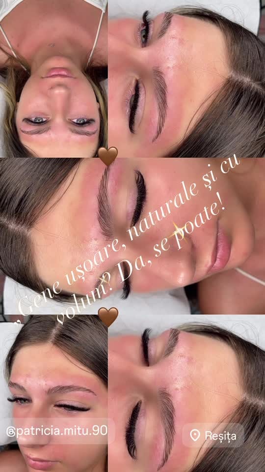 🗣️ „Vrei gene mai voluminoase, dar cu un look natural?🎀 Extensiile 3D cu curbură B+ sunt concepute pentru cliente care doresc un volum ușor🎀