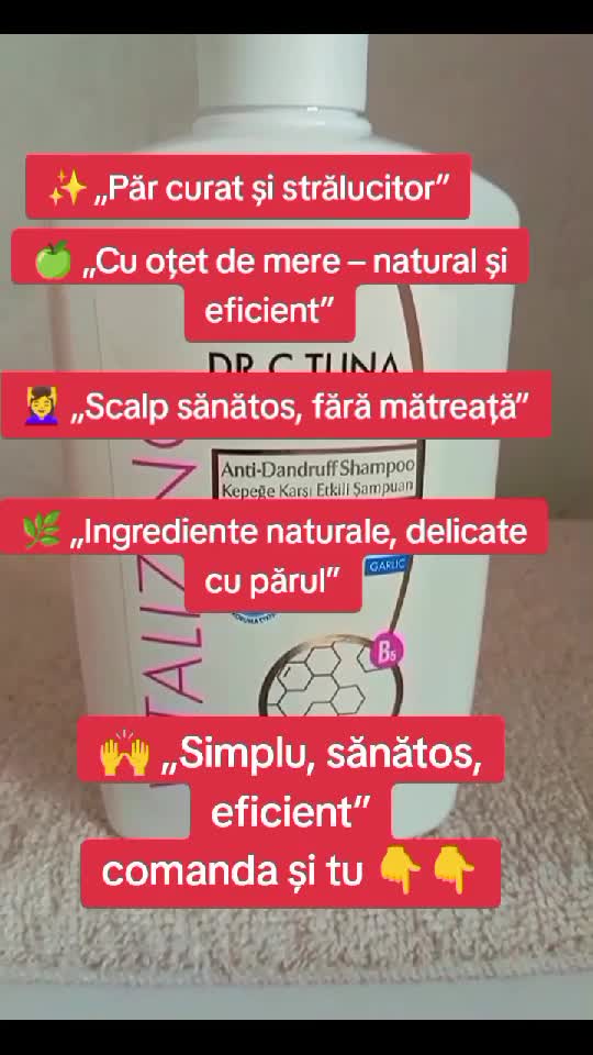șamponul cu oțet de mere care te scapă de mătreață dermatită coji și îți curăță scalpul