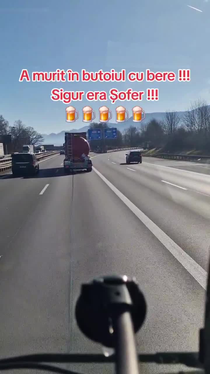 S-a înecat în butoiul cu bere 🤣