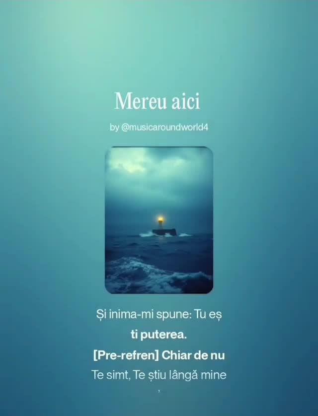 Mereu Aici | Cântec de Închinare Plin de Speranță și Prezența Lui Dumnezeu