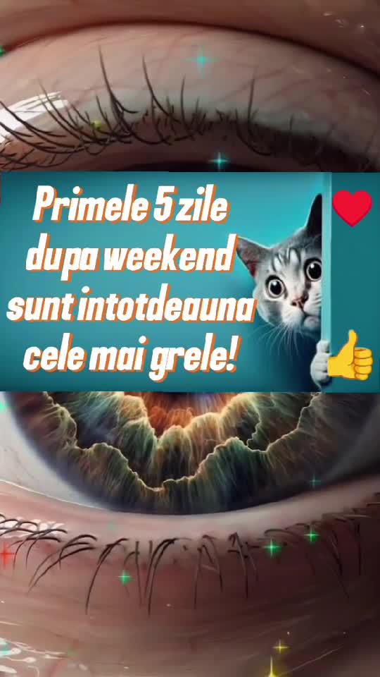 Primele 5 zile după weekend...