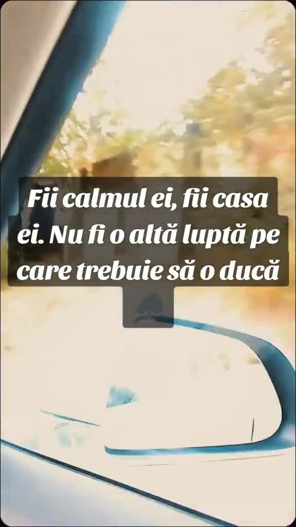 Fii liniștea ei ♠️