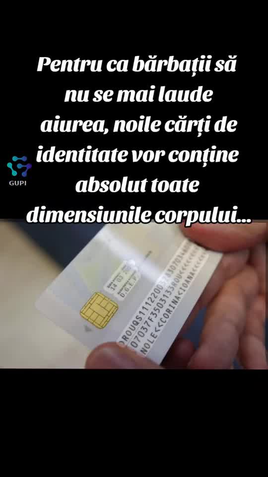noile cărți de identitate...😂😂😂