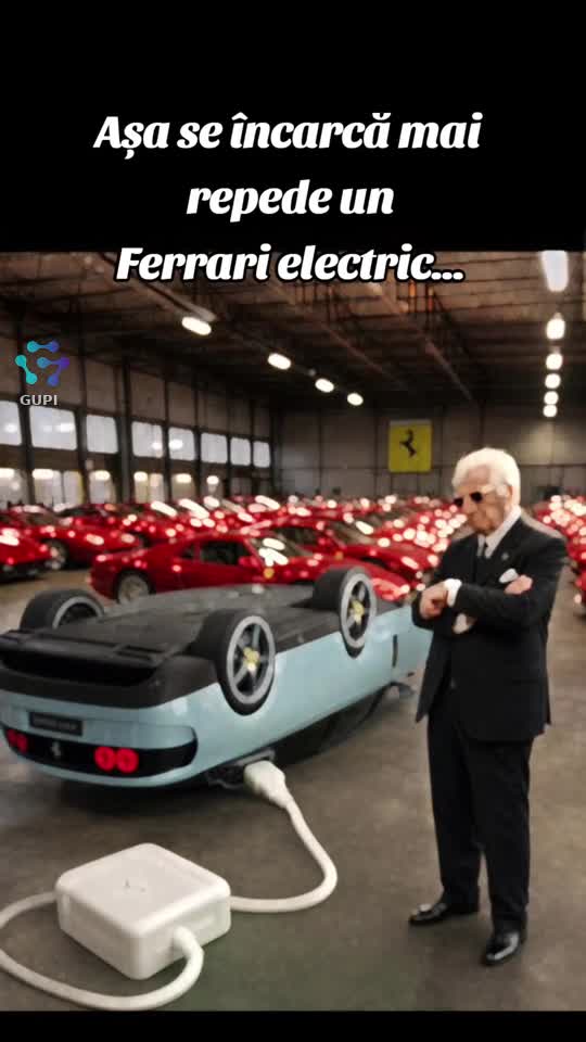 ferrari electric...😁😁😁