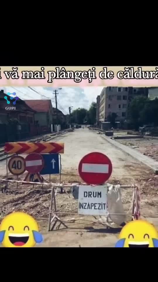 vă plângeți de căldură și drumurile sunt înzăpezite!...😁😁😁