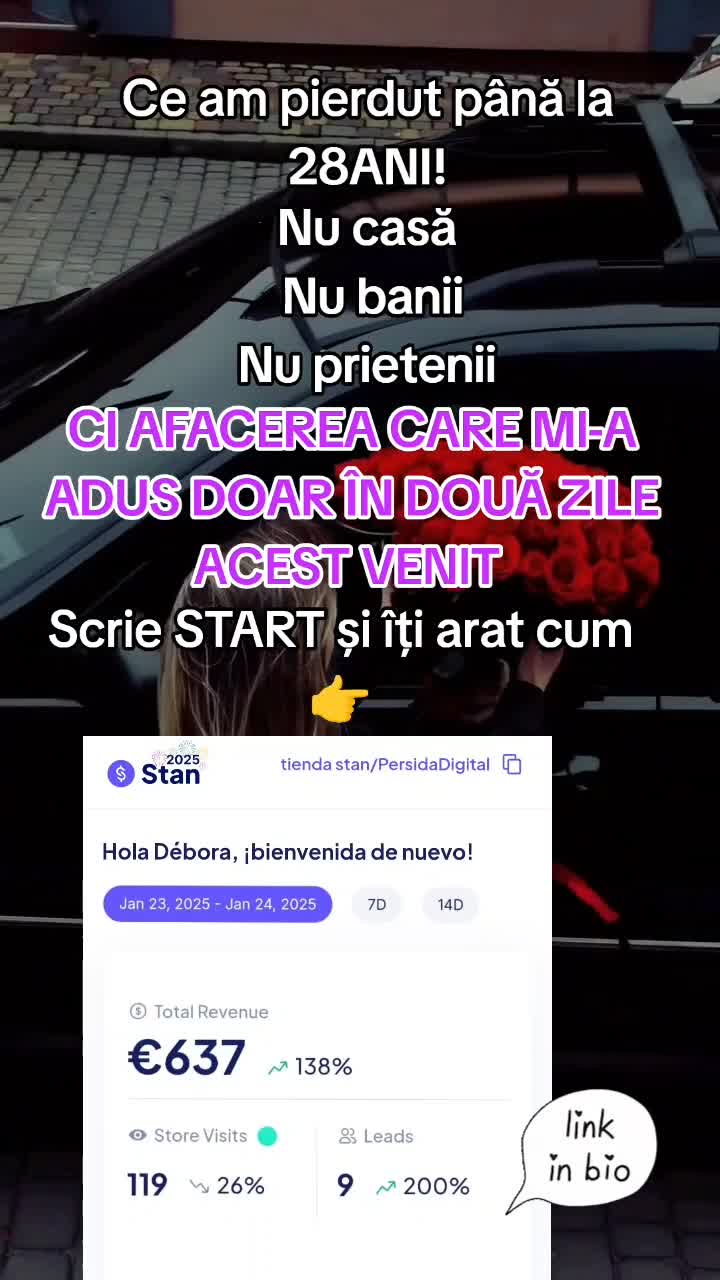Tu când vei începe acest business online?🎉
