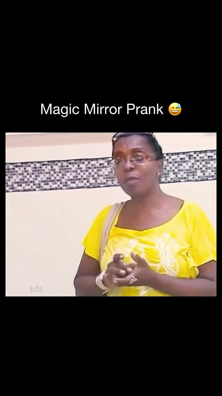 Magic mirror prank!