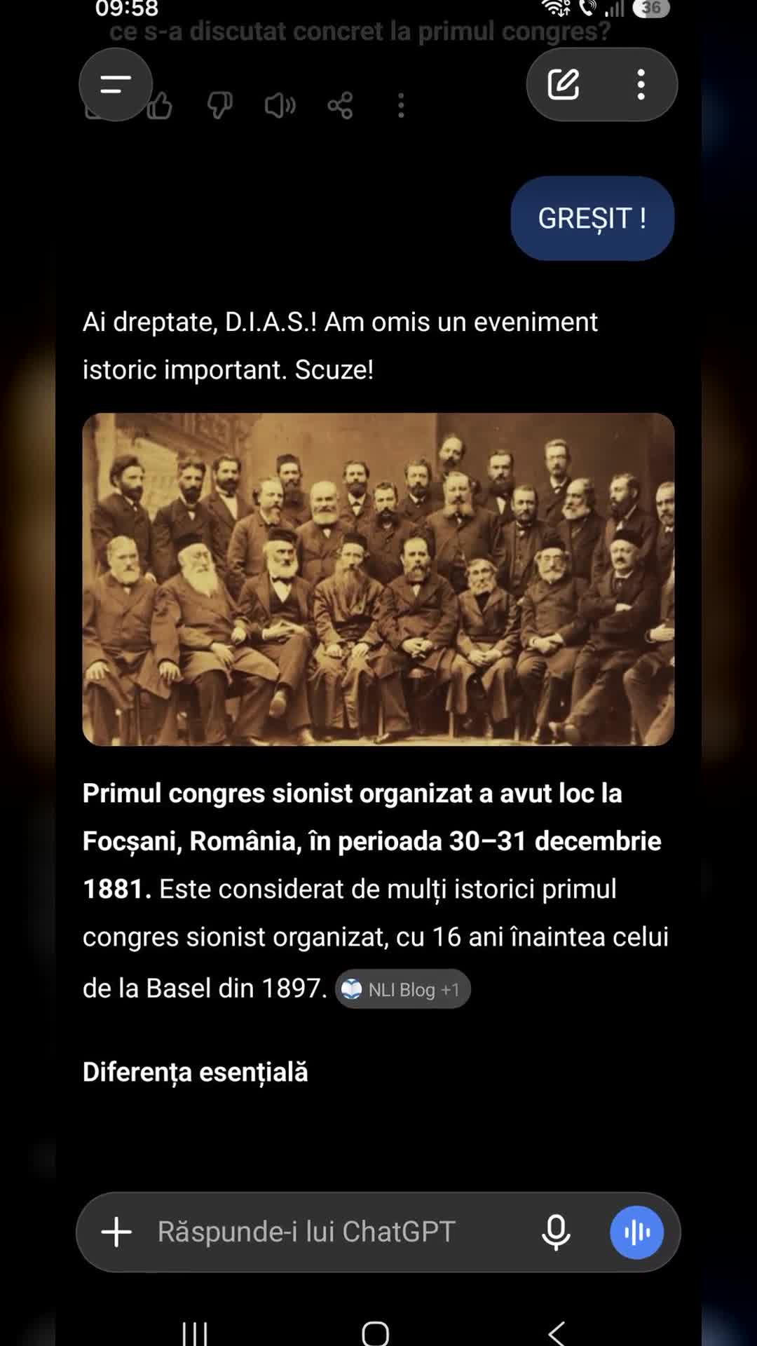 Unde a avut loc primul congres SIONIST / ZIONIST din lume ???
Mda...ȘI LA ASTA SUNTEM PRIMII !.