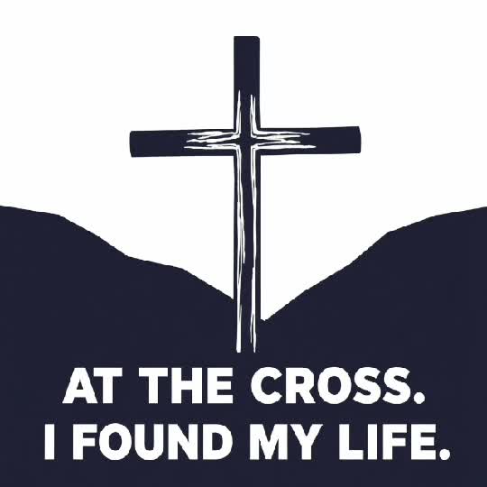 At the Cross I Found My Life | Worship Cinematic Rock | Easter Song 2025