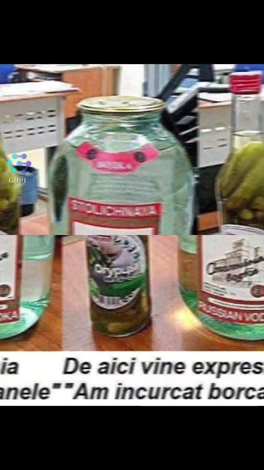 de aici vine expresia: ,,am încurcat borcanele"...😁😁