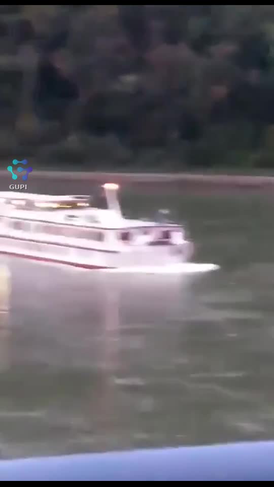 Dunărea din Austria ,în prag de seară !