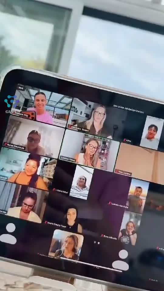 Ce energie în Zoom diseară! ⚡ Lucrăm cu drag, creștem împreună și suntem o adevărată familie. Schimbă-ți viața și vino în echipa noastră! 🚀 Detalii 💌