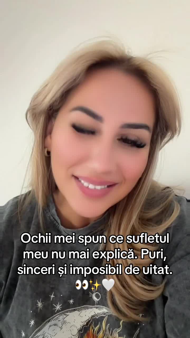 Ochii mei spun,  ce sufletul nu poate explica😔🫵