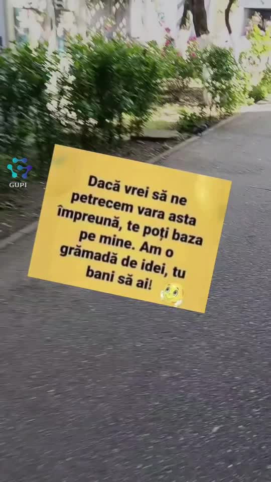 idei am eu... bani să ai tu...😁😁😁