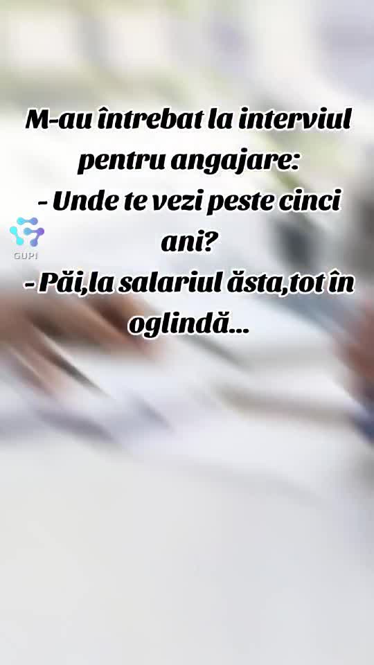unde te vezi peste cinci ani?...😁😁😁