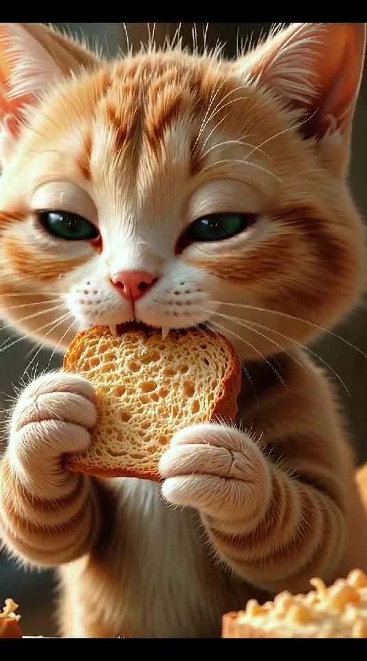 Bread Bandit Meow: Breakfast Bliss Activated! 🐱🍞