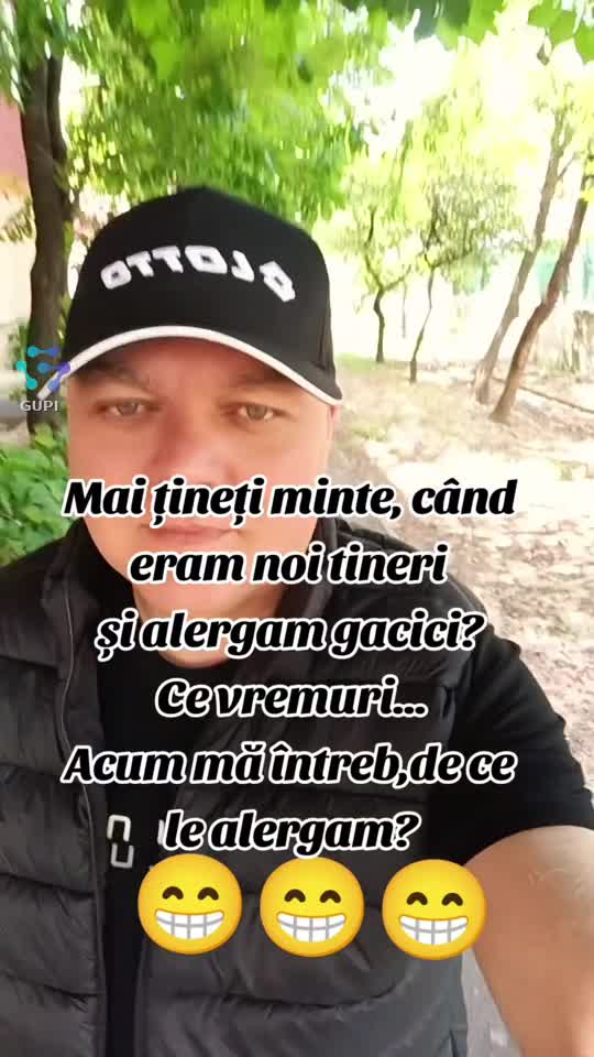 mai țineți minte ce vremuri... când alergam gacici?...😁😁😁☺️