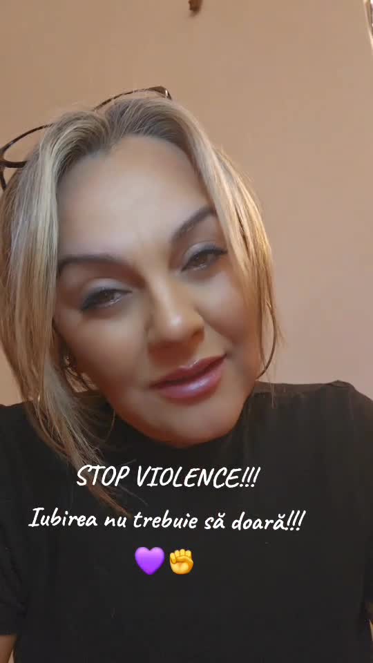 ...fiți atenți dacă faceți o femeie să plângă, pentru că Dumnezeu îi numără lacrimile!
STOP VIOLENCE!
Iubirea nu trebuie să doară!💜✊️
♎️