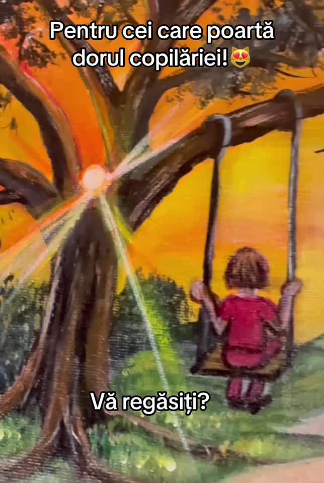 o pictura specială pentru cei cu gândul la copilărie!