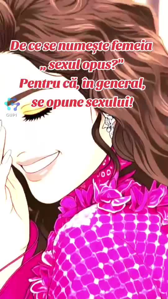 de ce se numește femeia ,, sexul opus "...😁😁