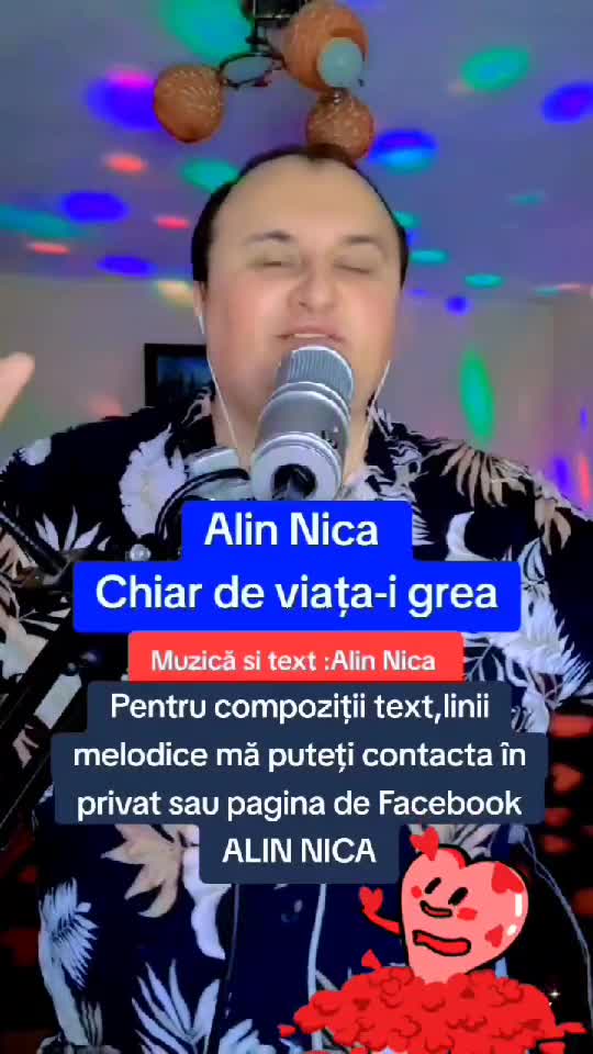 Alin Nica -Chiar de viața-i grea 🙏💙🥰