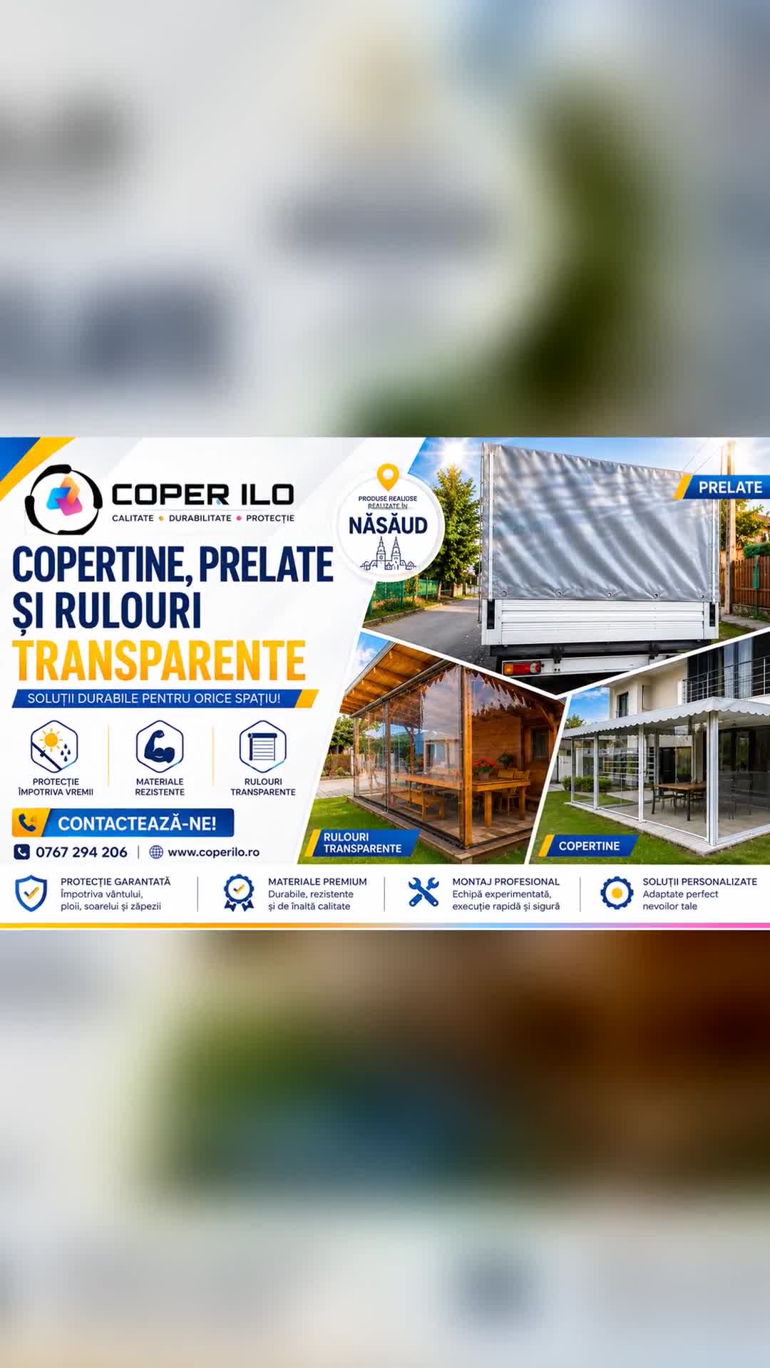 Rulouri transparente