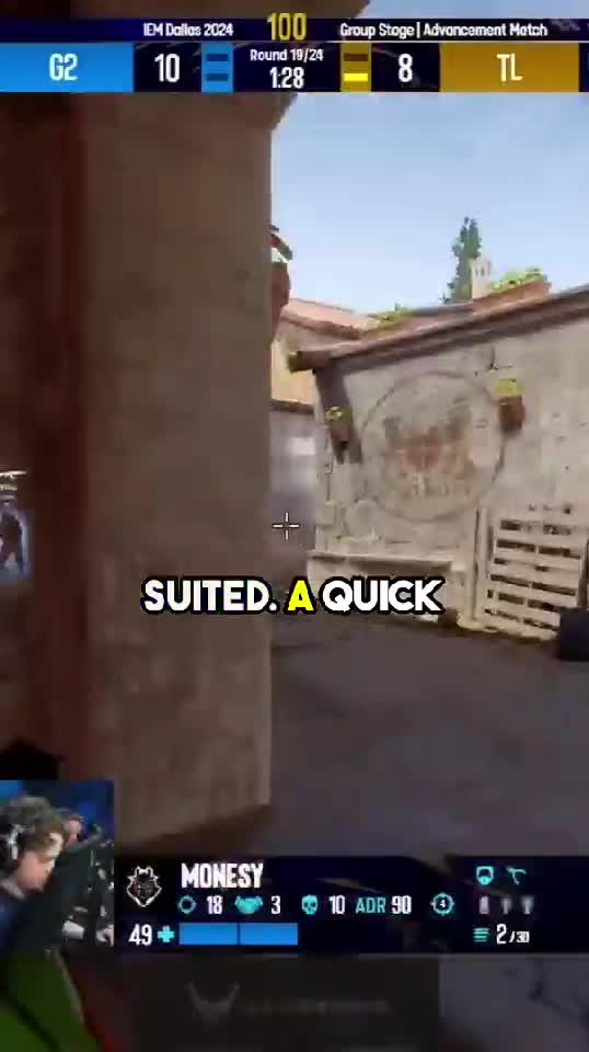MONESEE MELTS Team Liquid with a TEC-9 CLUTCH! 💥🎮 | Insane Pace!   -9