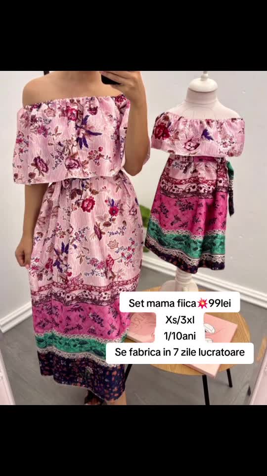 rochii set mama fiica